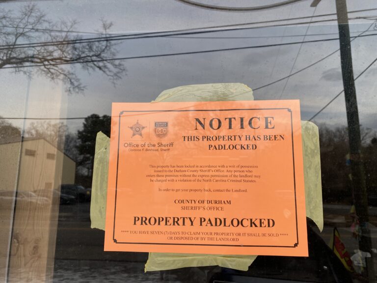 1600 Holloway Padlocked